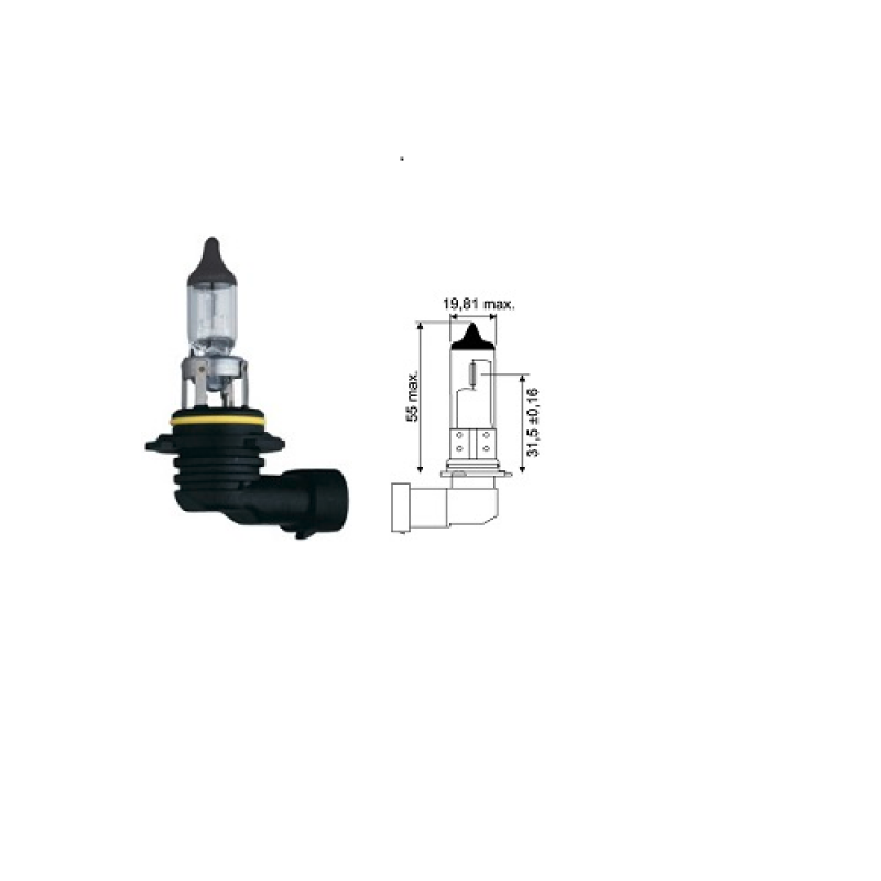 Bóng đèn gầm HB4 12V 51W (9006) - UP Premium