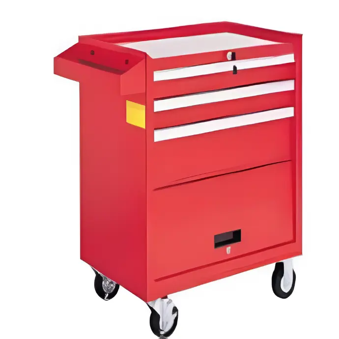 Tủ dụng cụ 3 ngăn, 81 chi tiết (Màu đỏ)