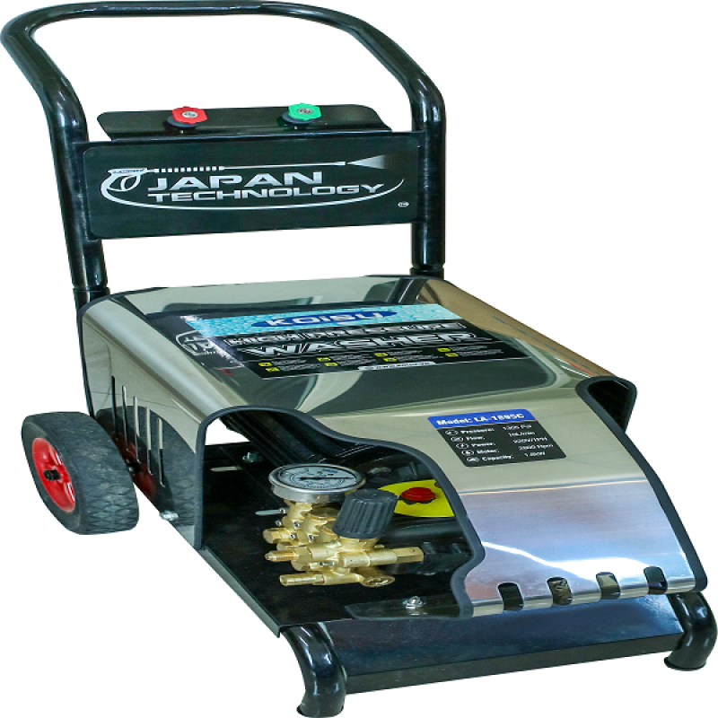 Máy rửa áp lực cao nước lạnh 90 Bar, 1.8KW (1 Pha, bao gồm dây 15m)