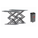 Cầu nâng cắt kéo nâng bụng 3 tấn, lắp nổi (3 Pha, màu xám)